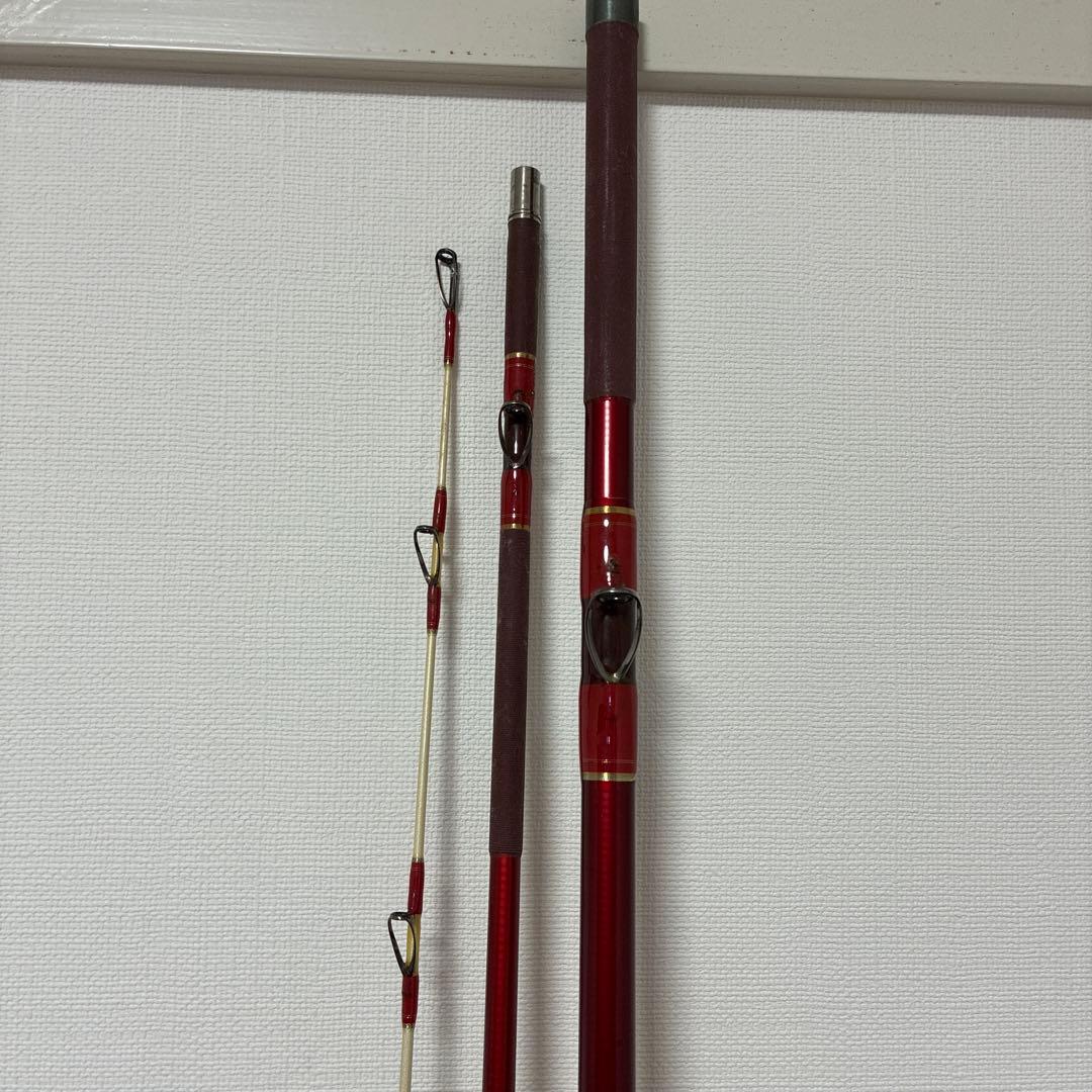 KING 540M 磯竿 レッド石鯛