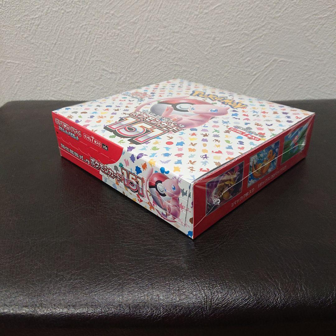 新品未開封 シュリンク付き 未開封 ポケモンカード 151 1box