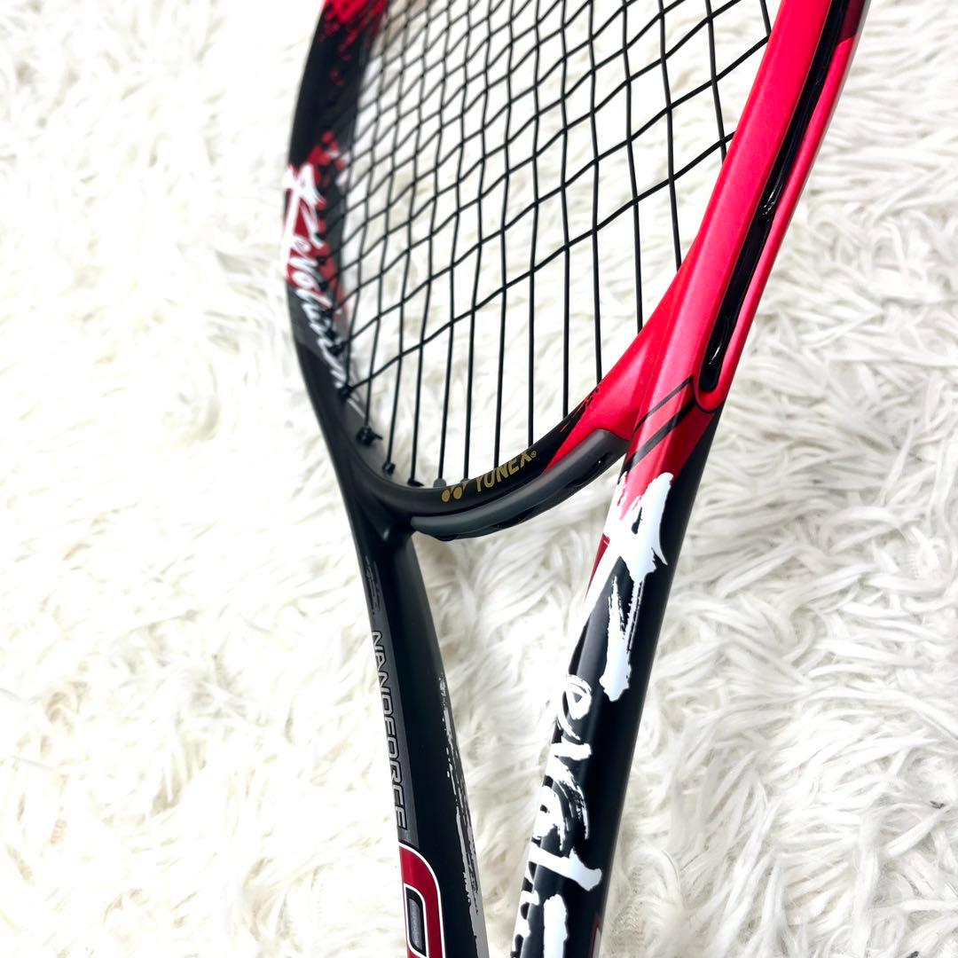 【極美品】 未使用級 ヨネックス ナノフォース8v REV カスタムフィット ②