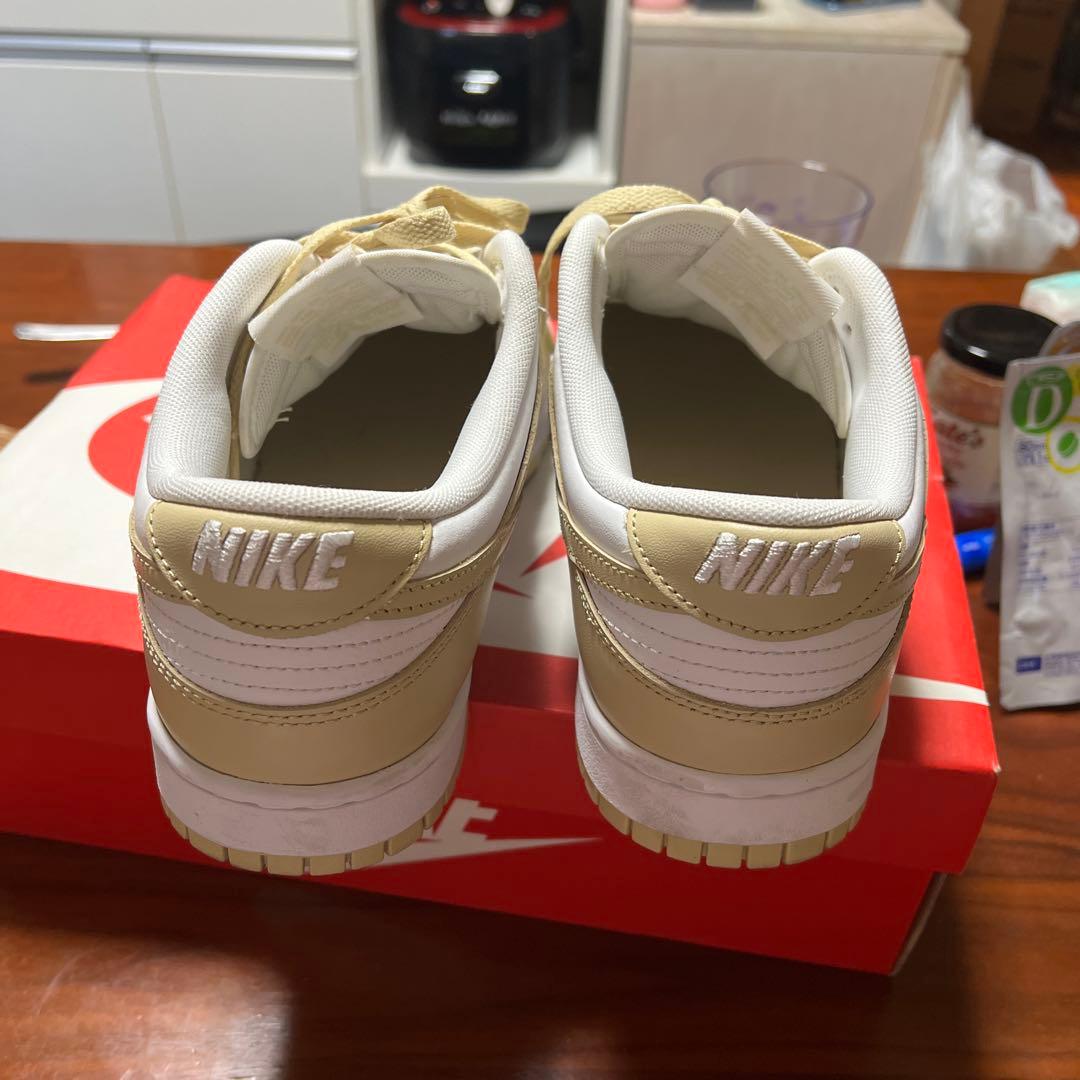 NIKE Dunk Low ホワイト/ベージュ　29cm