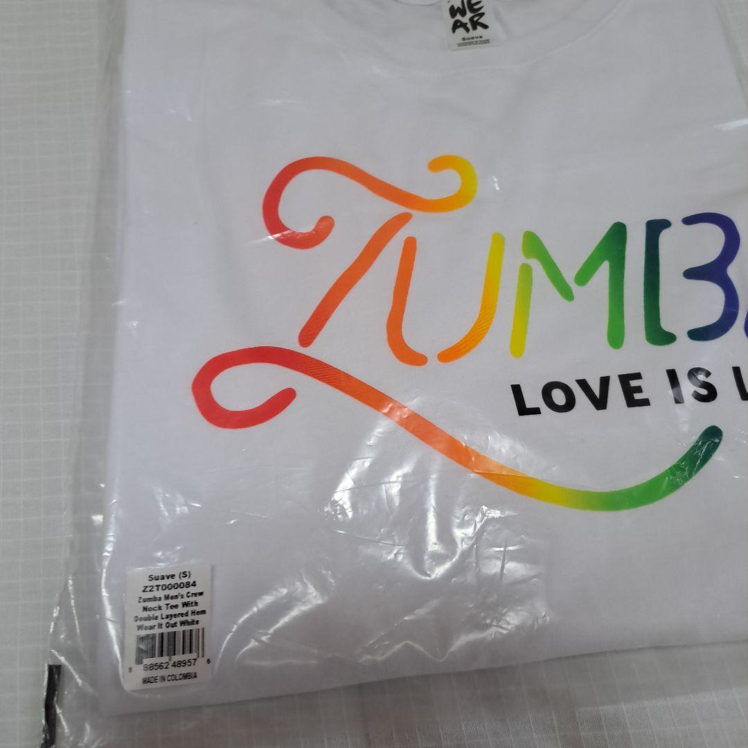 Zumba正規品　新品 ダブルレイヤー クルーネックTシャツS