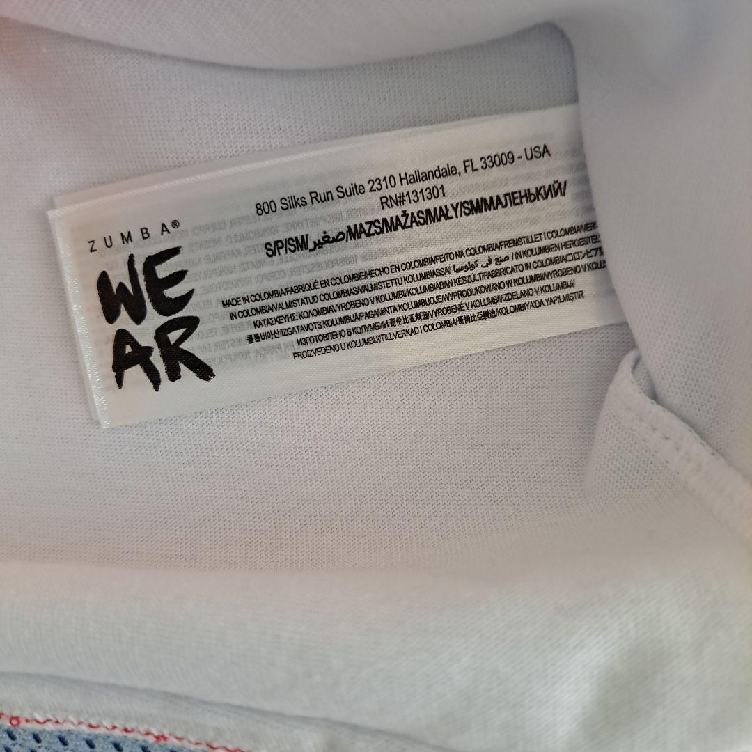 Zumba正規品　新品 ダブルレイヤー クルーネックTシャツS