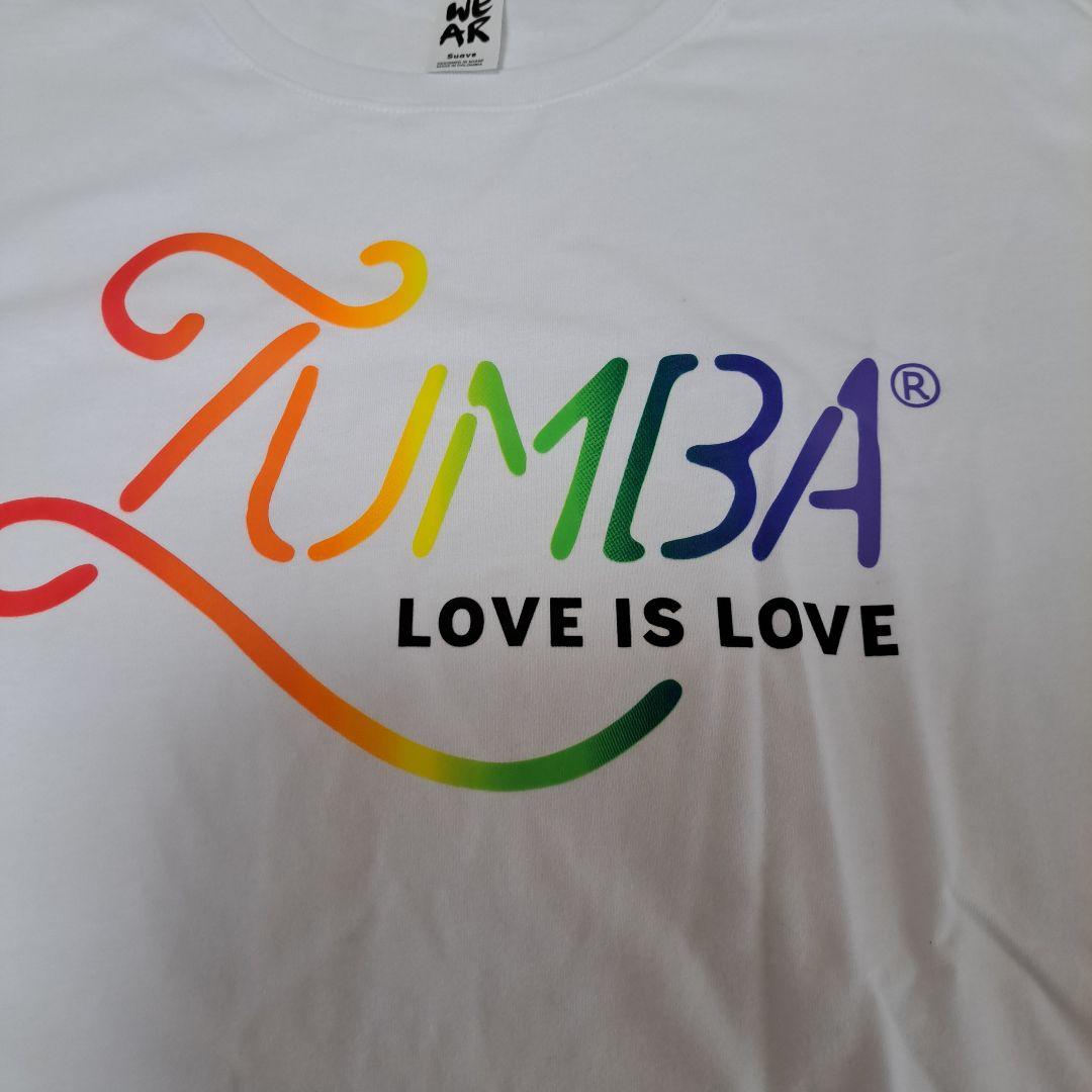Zumba正規品　新品 ダブルレイヤー クルーネックTシャツS