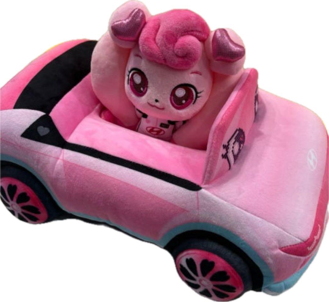 韓国 ティニピン ハチュピン ショルダーバッグ ポーチ ぬいぐるみ シール