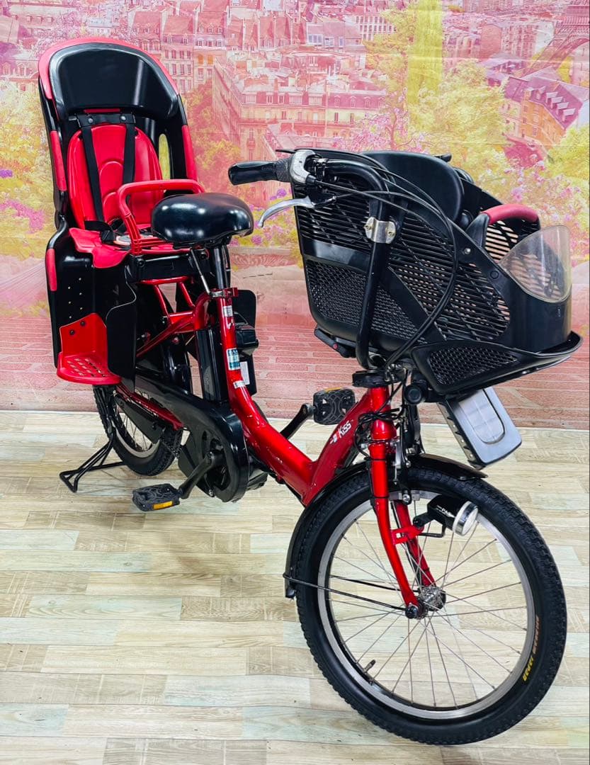 ZK3763 電動自転車 ヤマハ パスキス 子供乗せ 20インチ 送料無料