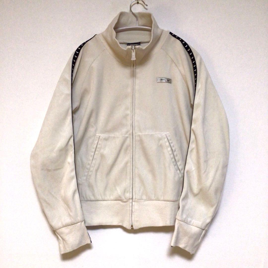 arena パイル ロゴテープ セットアップジャージ 上下セット M レディース
