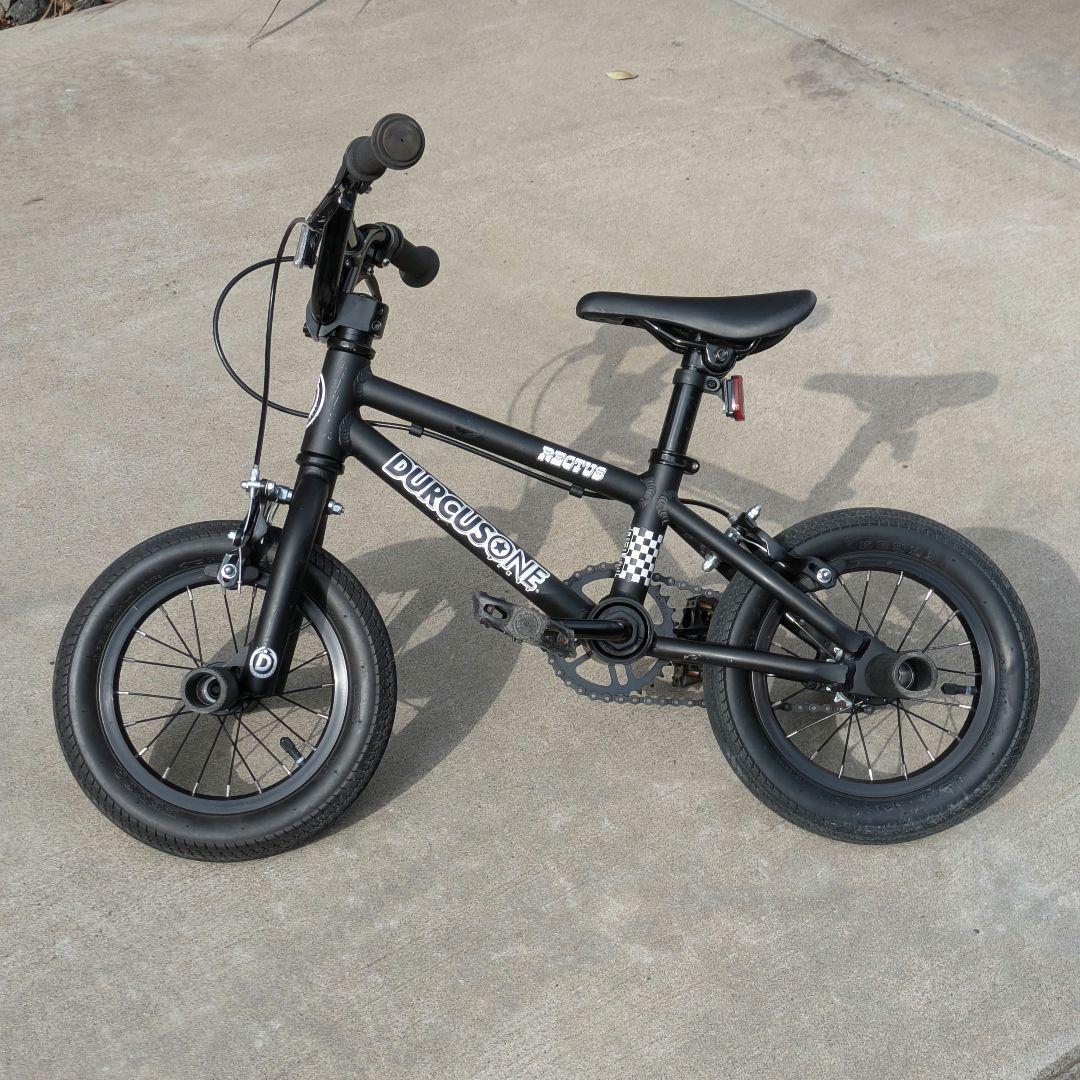 DURCUS ONE BMX Rectus 12インチ ブラック ペグ付き