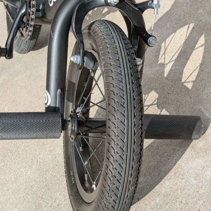 DURCUS ONE BMX Rectus 12インチ ブラック ペグ付き