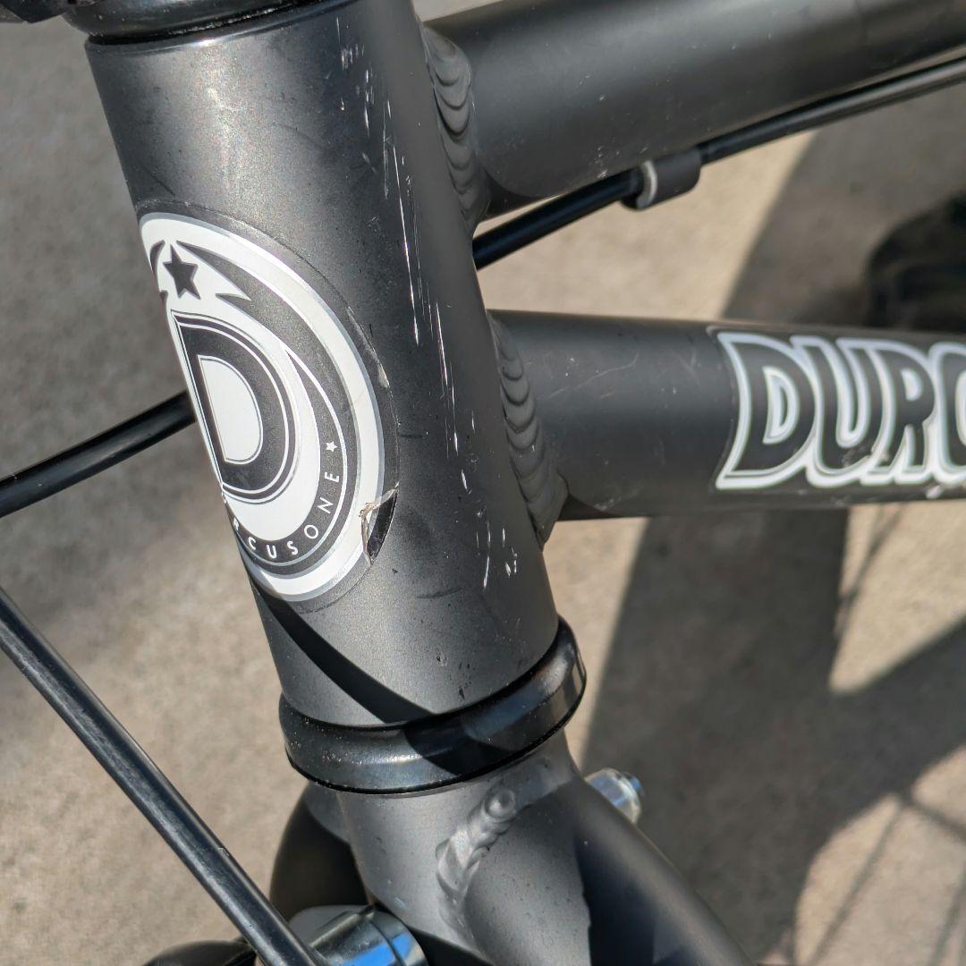 DURCUS ONE BMX Rectus 12インチ ブラック ペグ付き