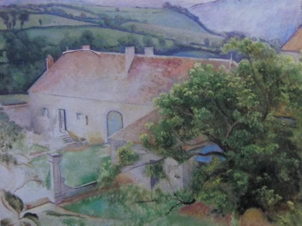 バルテュス、BALTHUS、農家、希少な額装用画集より、新品高級額