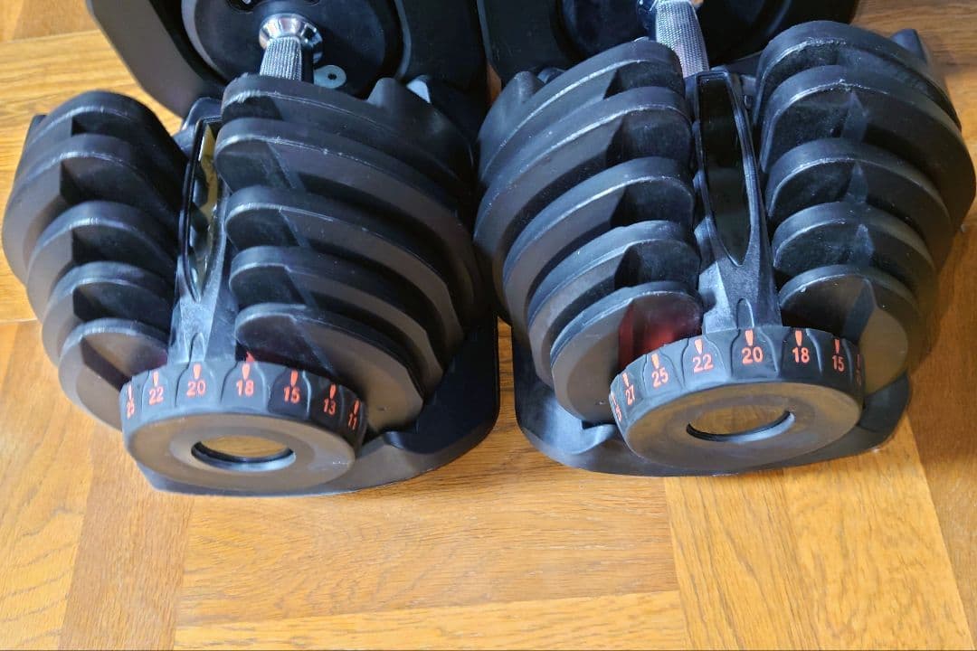 40kg 可変式ダンベル 2個セット （引き取り限定）