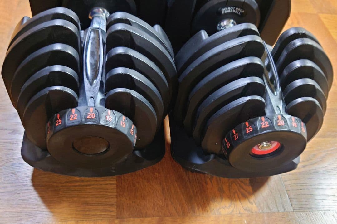40kg 可変式ダンベル 2個セット （引き取り限定）