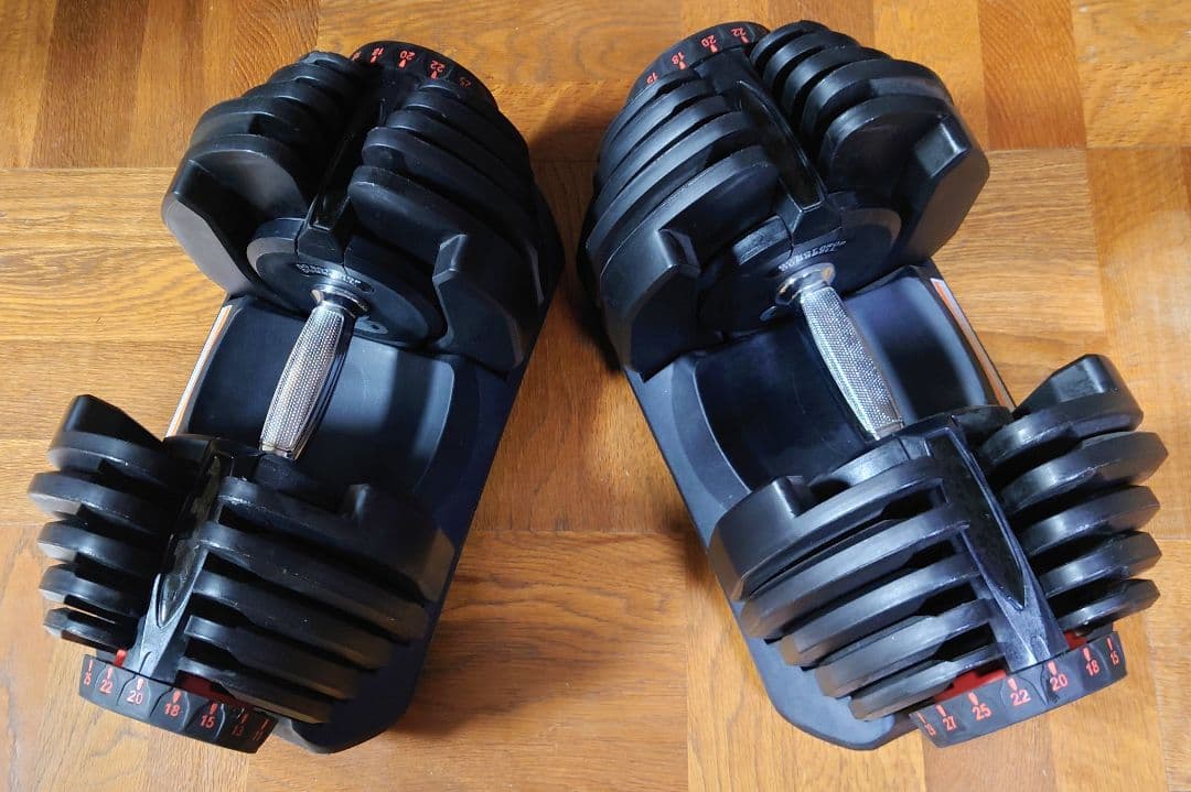 40kg 可変式ダンベル 2個セット （引き取り限定）