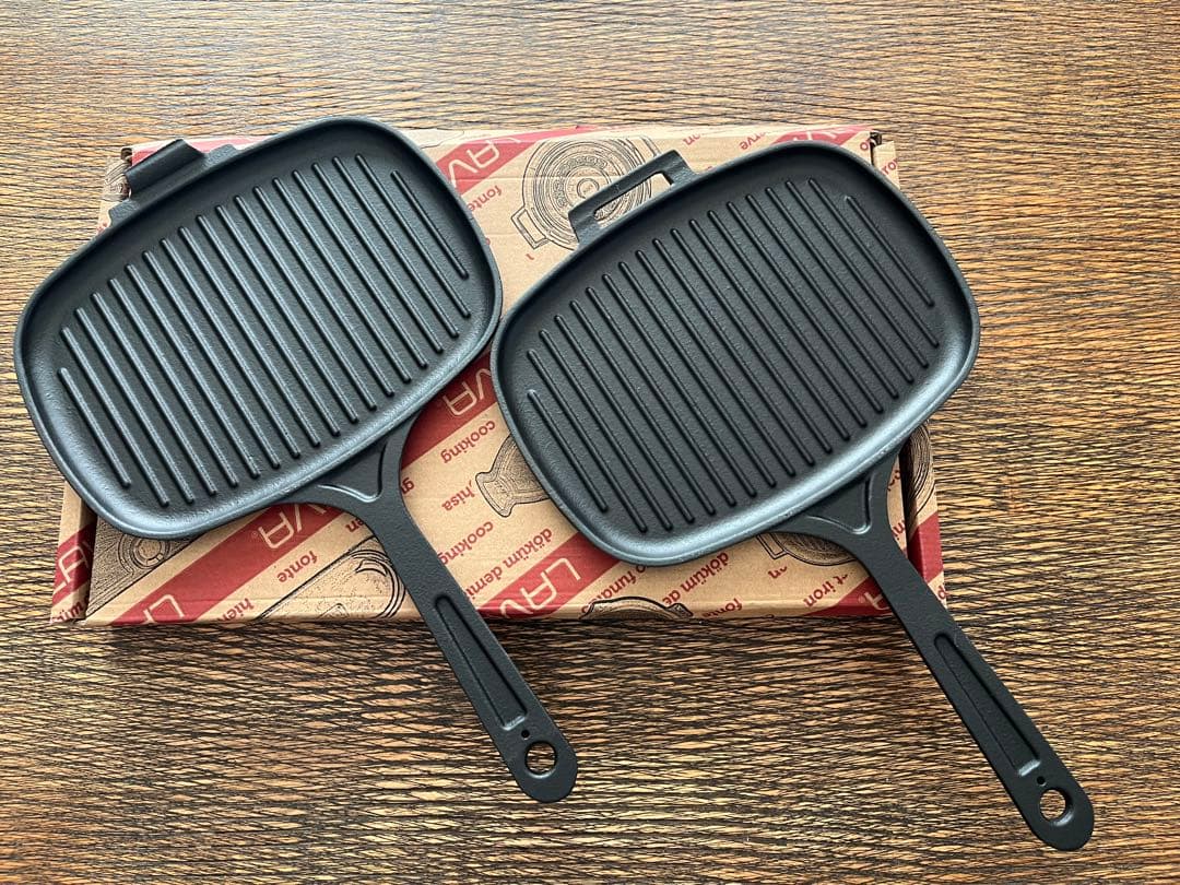 新品　LAVA ホットサンドクッカー 鋳鉄製 両面グリル　スキレット