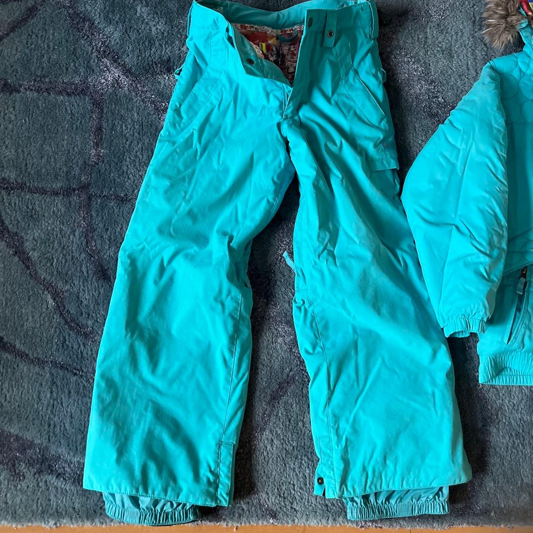 【美品】burton バートン　スキーウェア　上下　キッズＬ　レディース