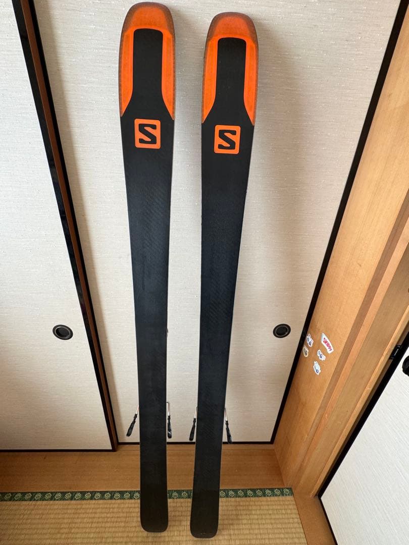 スキー SALOMON QST92 177cm + MARKER SQUIRE ID