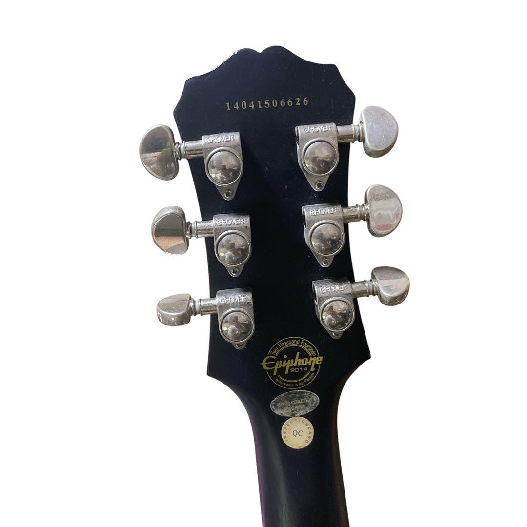 【美品】Epiphone レスポールカスタム ギグケースセミハード付