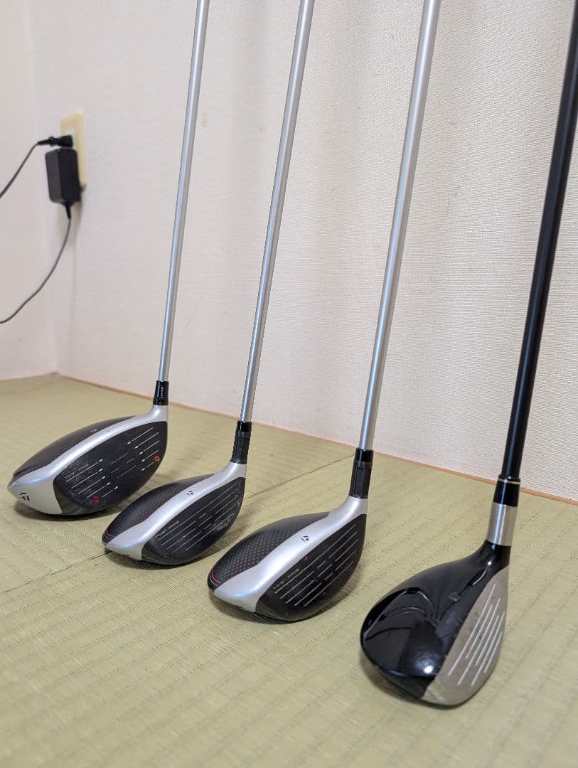 TaylorMade M6 1W/3W/5W+ r5xl U5 4本セット