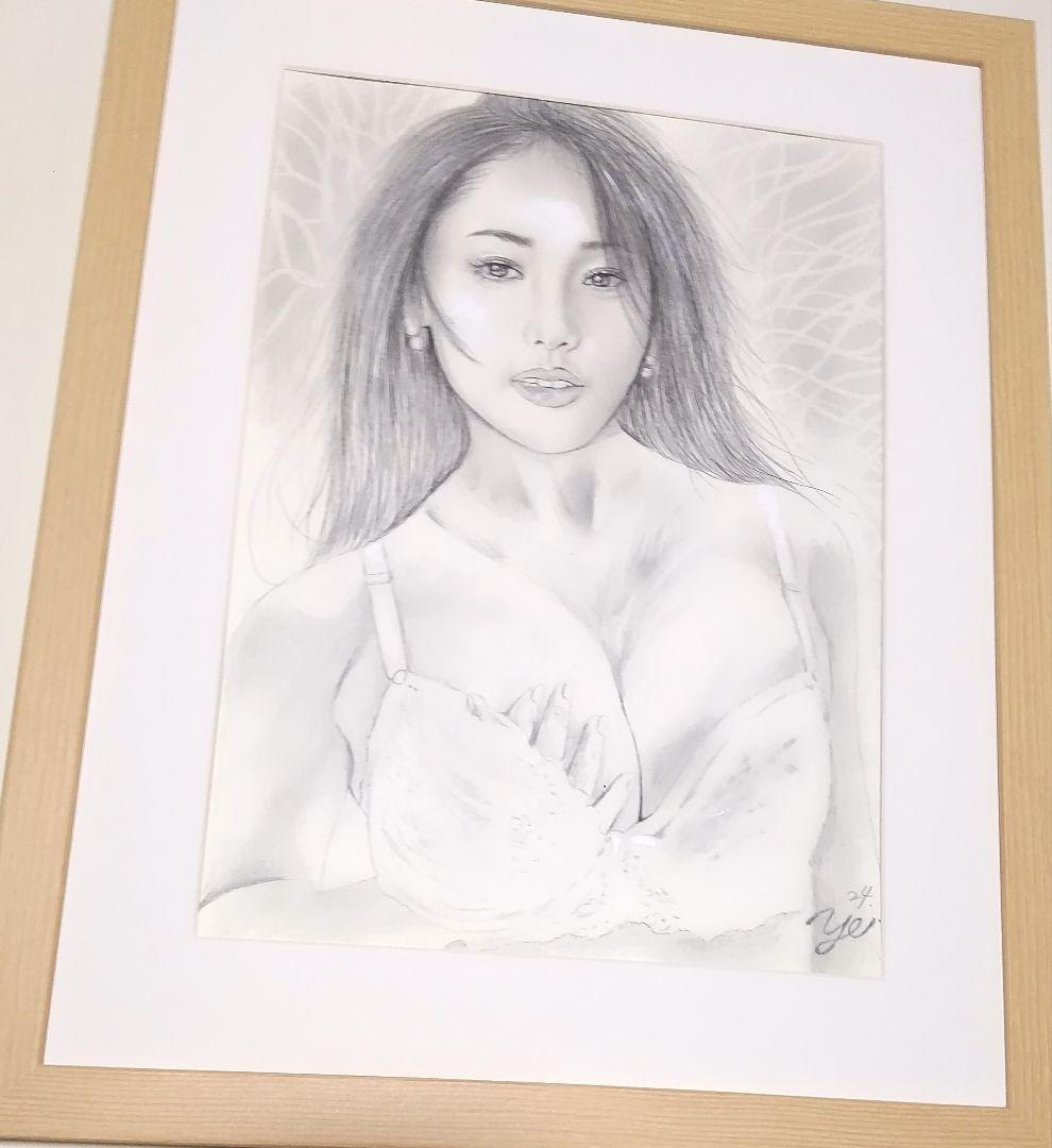 裸婦、美人画、絵画4F山本英二、新品額縁、真作、肉筆、高塚省吾、森本草介。