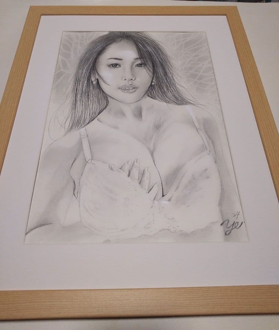 裸婦、美人画、絵画4F山本英二、新品額縁、真作、肉筆、高塚省吾、森本草介。