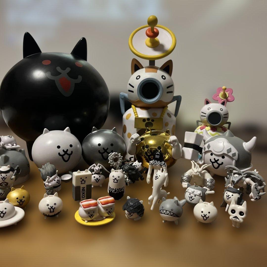 【値下げ】にゃんこ大戦争　フィギュアセット
