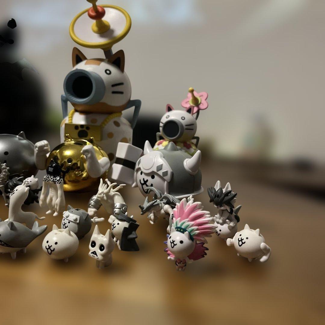 【値下げ】にゃんこ大戦争　フィギュアセット