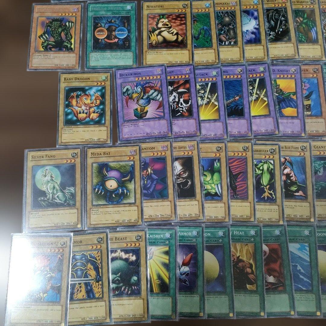 遊戯王　旧アジア版　初期1stED　初版金シール　105枚　LOB-LON