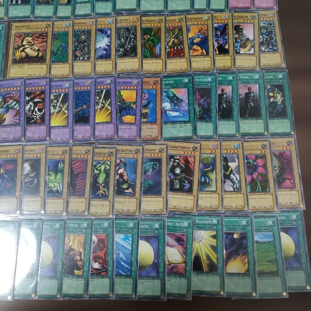 遊戯王　旧アジア版　初期1stED　初版金シール　105枚　LOB-LON