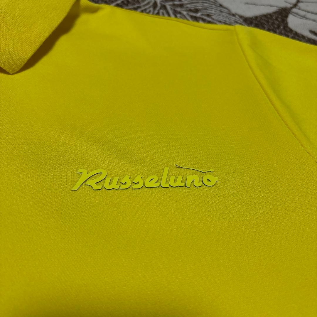 RUSSELUNO（ラッセルノ）半袖ポロシャツ ビッグルチャ　メンズゴルフ