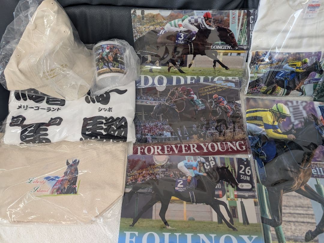 まねき馬　2026ジャンボ馬手箱　競馬グッズ　セット　イクイノックスなど