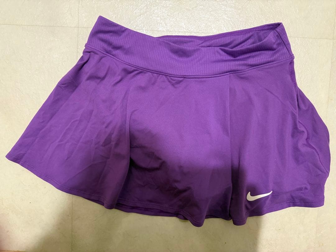 Nike テニストップス、スコートセット紫