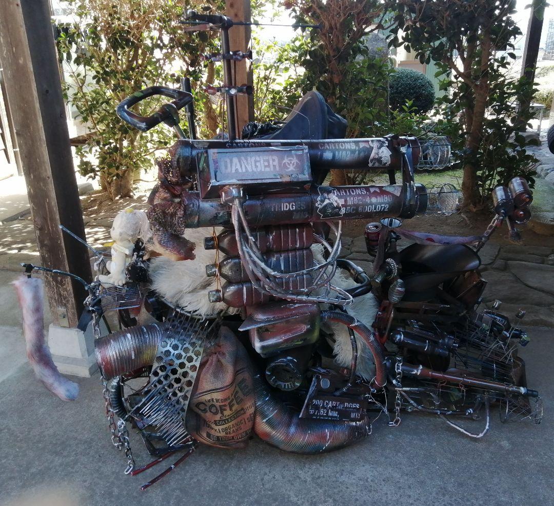 珍品 三輪車 スチームパンク 遊び心満載なアート仕様 インダストリアル
