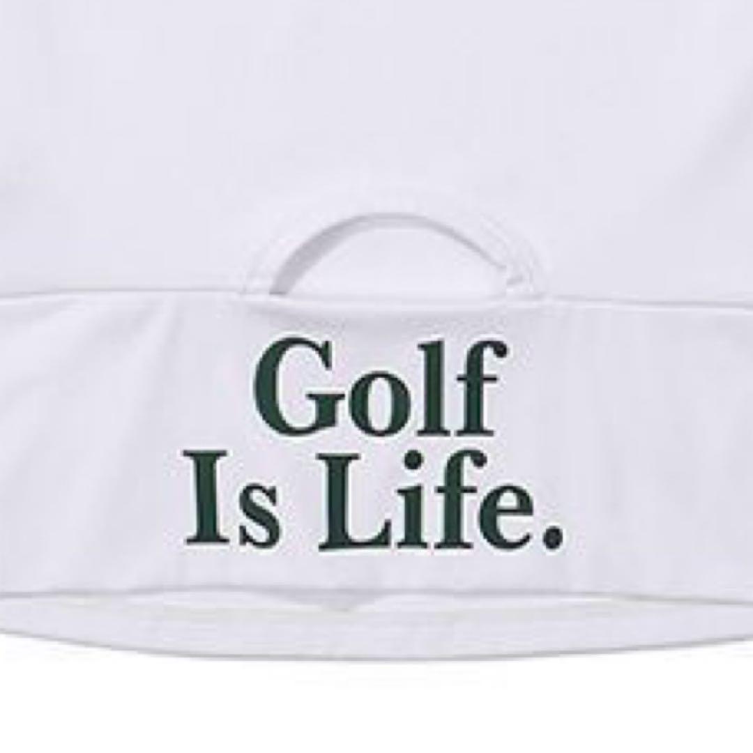 長袖Tシャツ MALBON GOLF マルボン ゴルフ 長T ホワイト 白T 白
