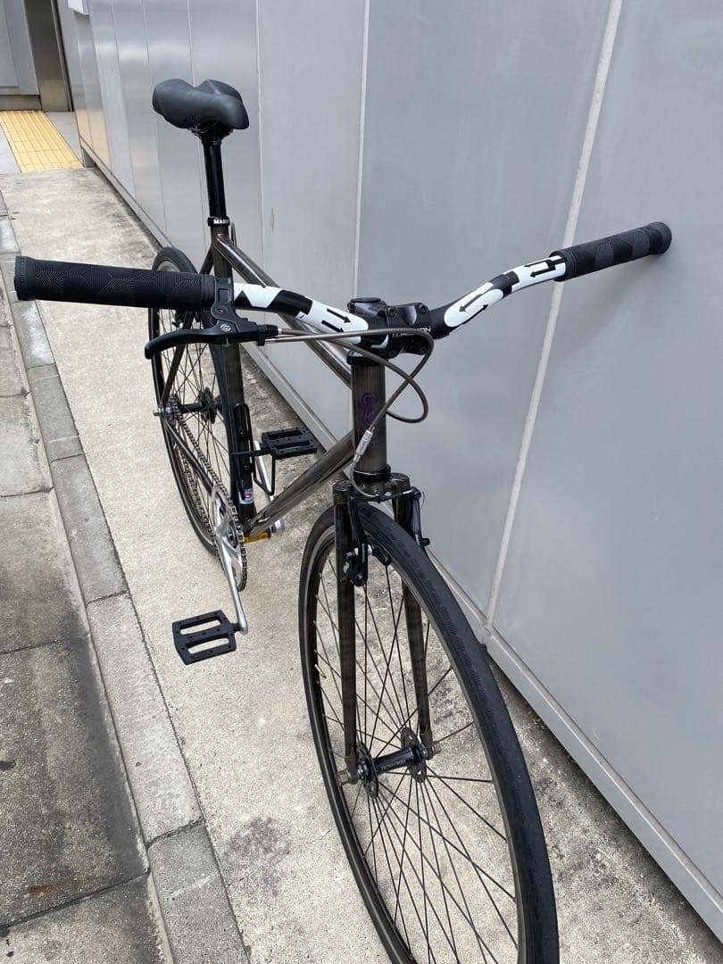 こうすけ Mサイズ mash steel 700c 競輪 ブルーラグ