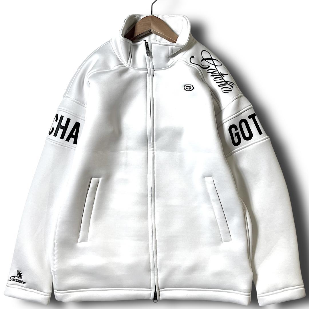 新品XXL ガッチャゴルフ ブルゾン 厚手 ダンボールニット 定価13,189円