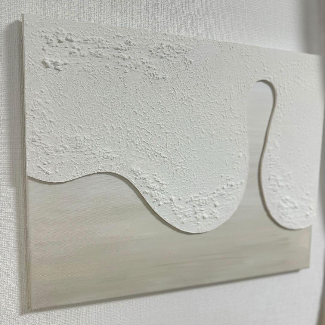 『tsui.345』50×40アートパネル　テクスチャーアート　インテリアパネル