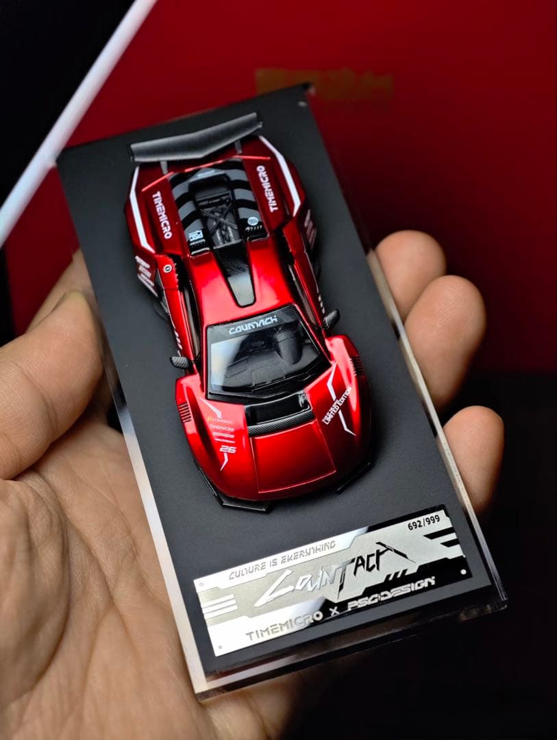 1/64 timemicro ランボルギーニ カウンタック 午年限定版