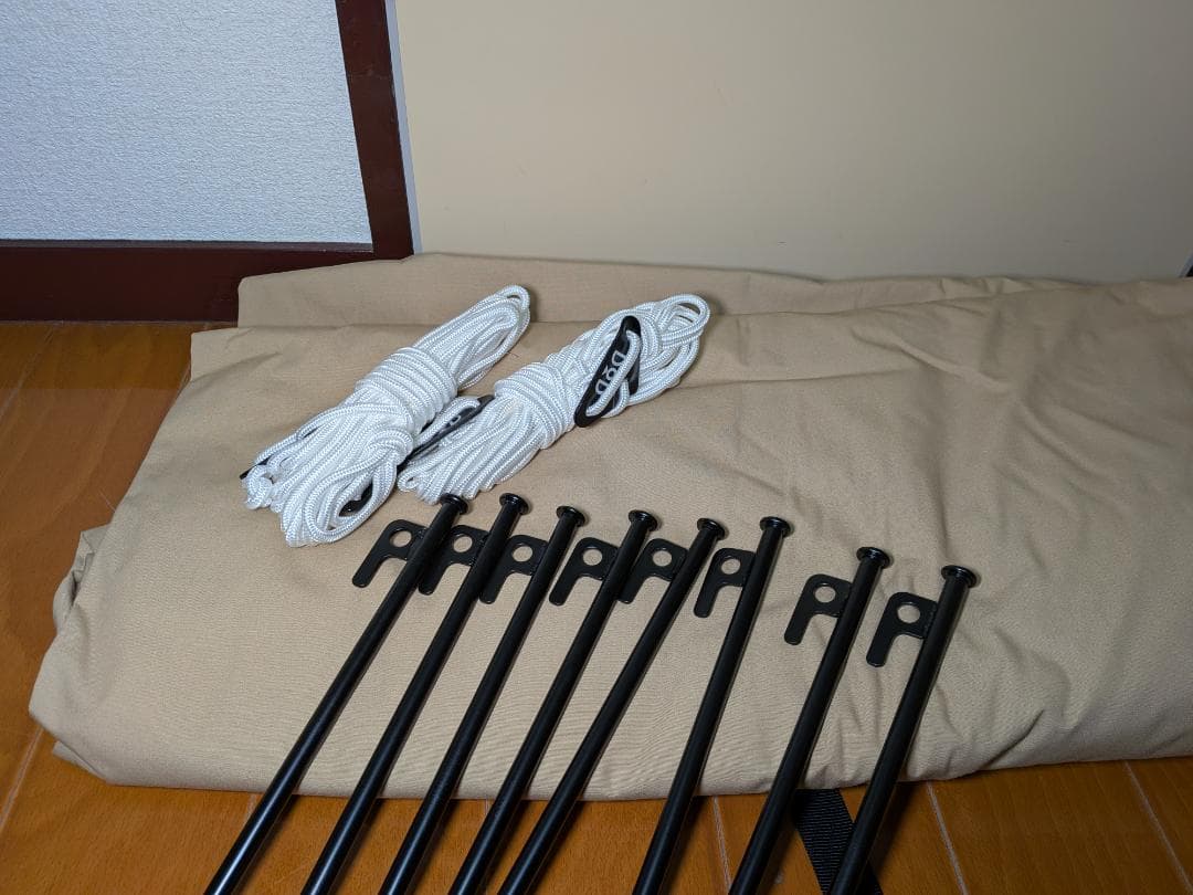 【未使用】DODいつかのタープTC タンカラー
