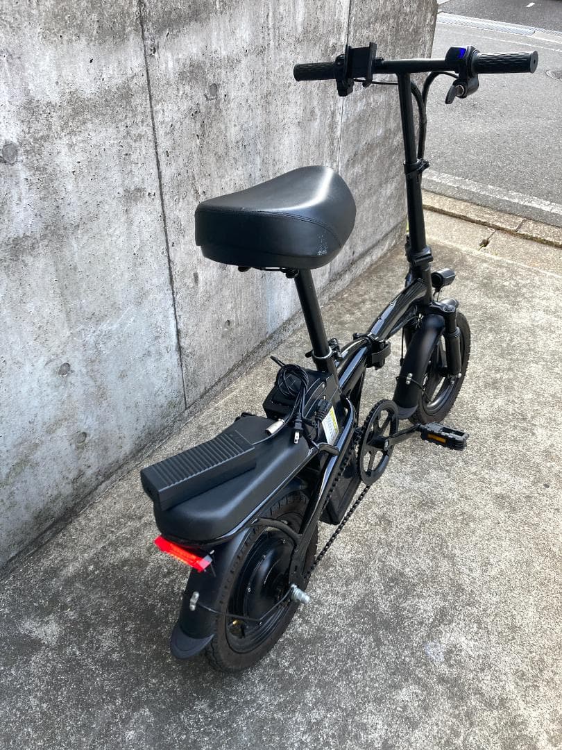 ジャンク品 折り畳み 電動アシスト自転車 モペット