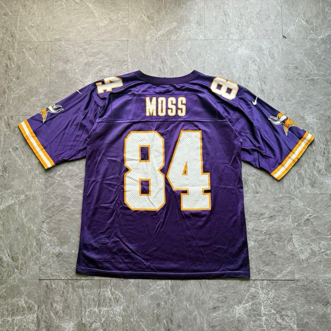NIKE USA製 NFL ミネソタ・バイキングス フットボールシャツ　84