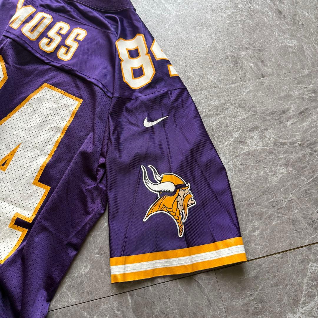 NIKE USA製 NFL ミネソタ・バイキングス フットボールシャツ　84