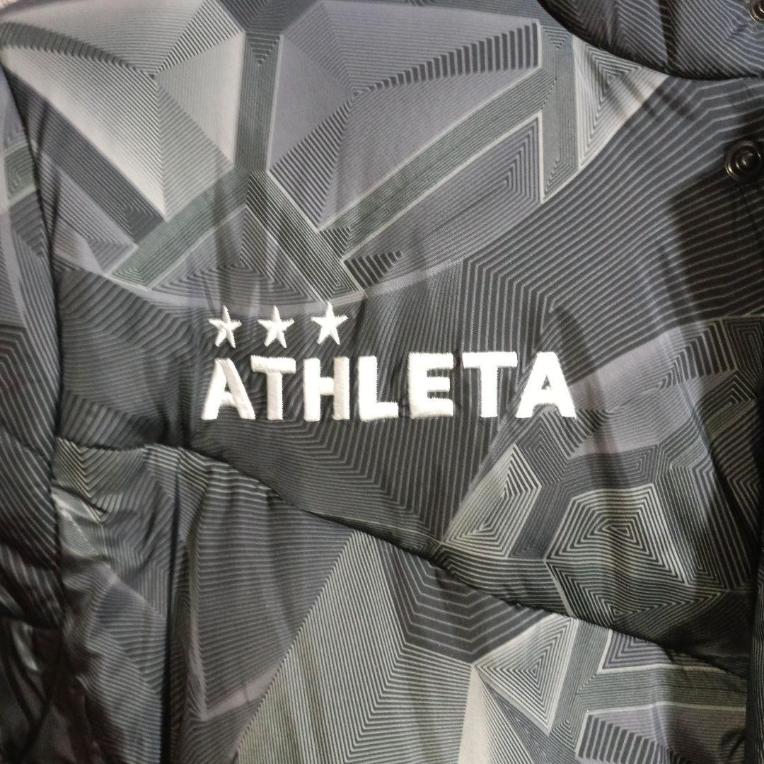 3児の母！【美品】ATHLETA 幾何学模様 ベンチコートSサイズ