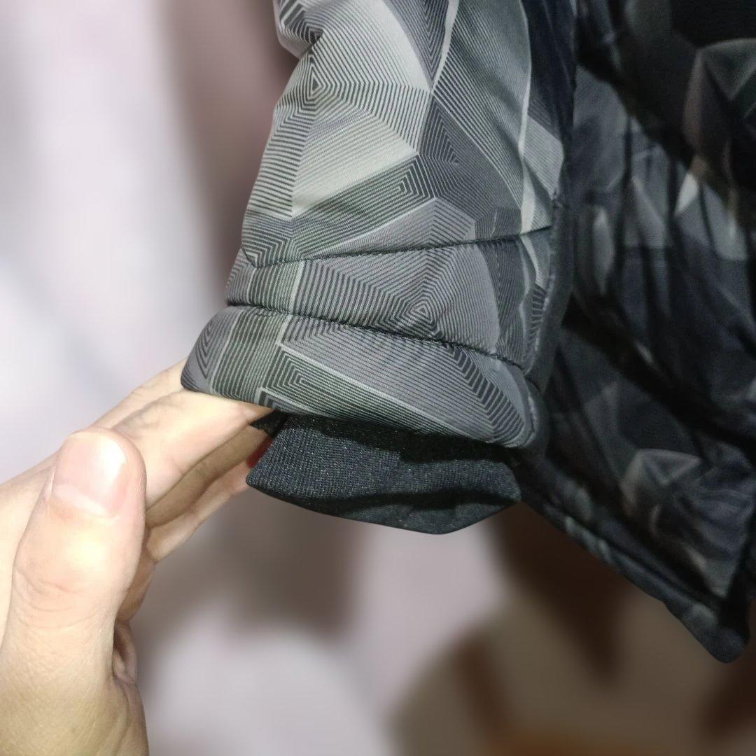 3児の母！【美品】ATHLETA 幾何学模様 ベンチコートSサイズ