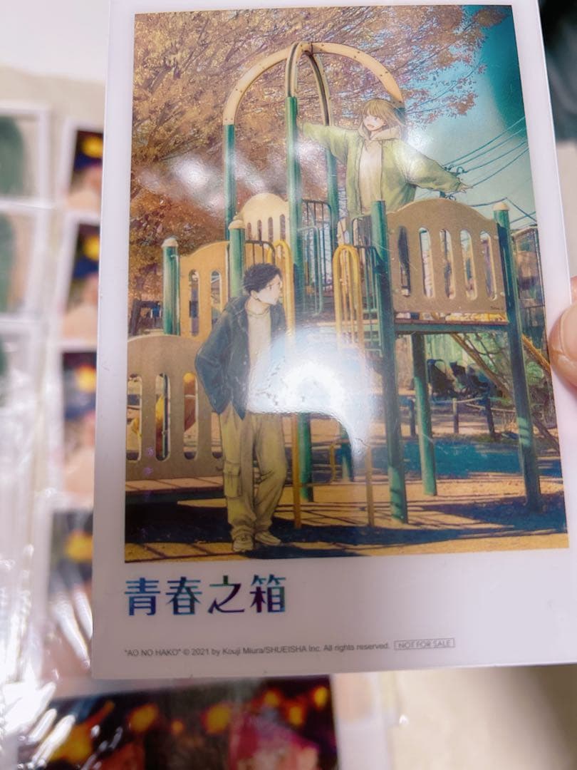 アオのハコ　台湾コミックス有償特典　16枚セット