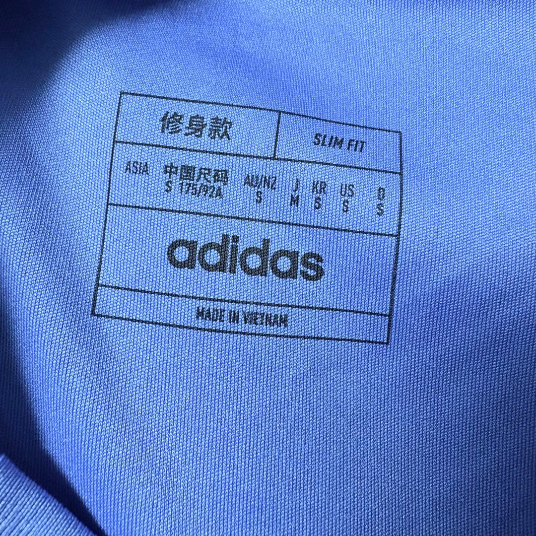 【新品未使用】2024ユーロイタリア代表 adidas ユニフォームMサイズ　青