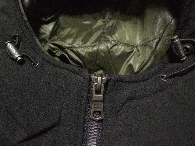 【大きい】L-XL日本サイズ位トミーヒルフィガー3層レイヤー伸縮ダンジャケット