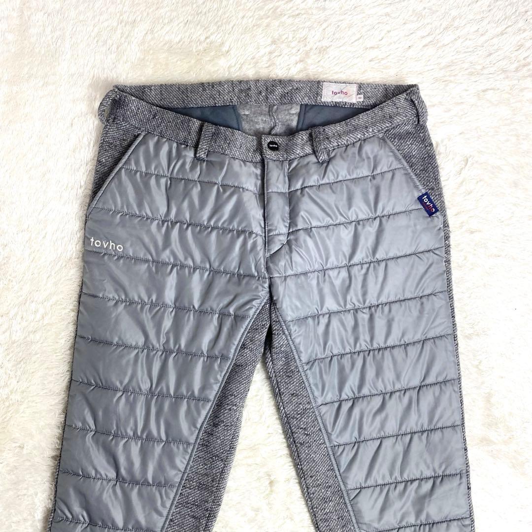 22AW tovho TECHTWEED中綿パンツ　Lサイズ　定価42900円