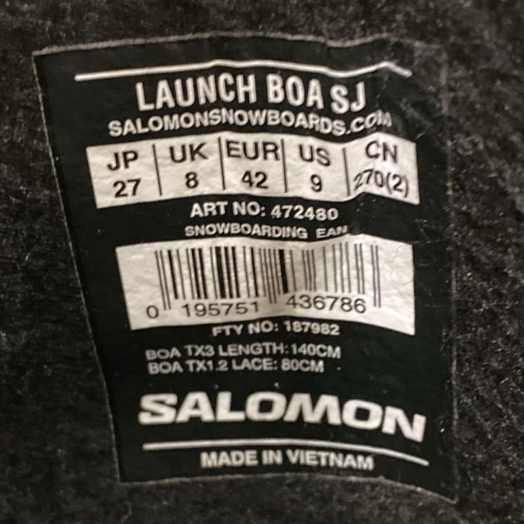 【即日発送_送料無料】SAOMONサロモンLAUNCH BOA SJ 27cm