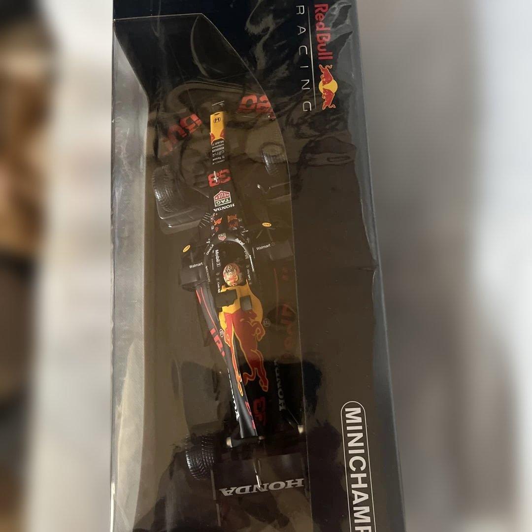 ミニチャンプス1/18レッドブルホンダマックスフェルスタッペンベルギー2021年