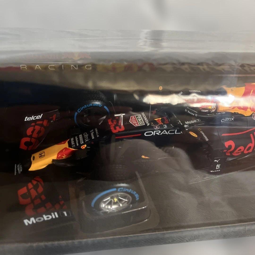 ミニチャンプス1/18レッドブルホンダマックスフェルスタッペンベルギー2021年
